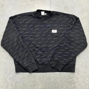 VANS Logo Full Print Crewneck Sweater